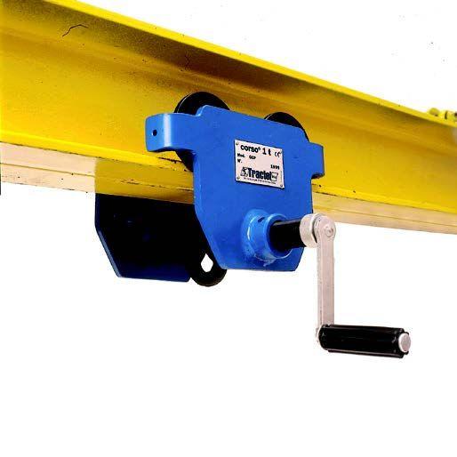 Hoist trolley Tractel Corso for lifting materials or people