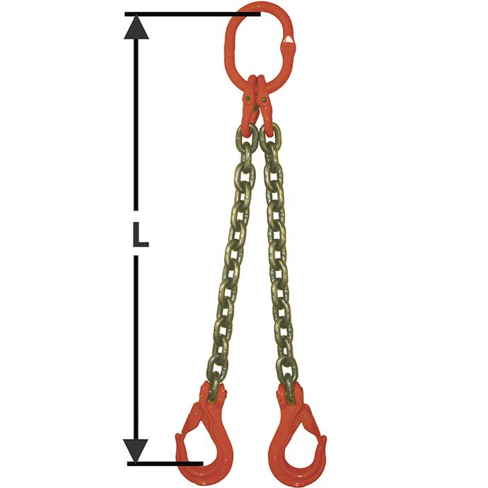 Chain sling 2 legs