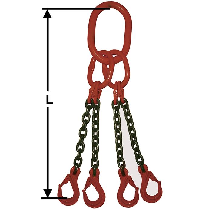 Chain sling 4 legs